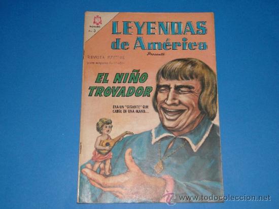 Tebeos: LEYENDAS DE AM&Eacute;RICA N&ordm; 122 - EL NI&Ntilde;O TROVADOR -