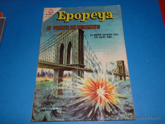 Tebeos: Epopeya, Ed. Novaro, El puente de Brooklyn n&ordm; 97 - Foto 1