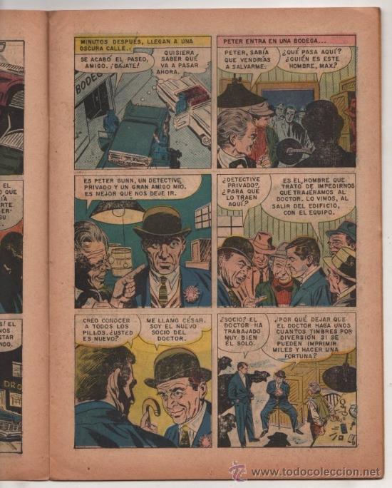 Tebeos: DOMINGOS ALEGRES # 414 PETER GUNN NOVARO 1962 - Foto 2