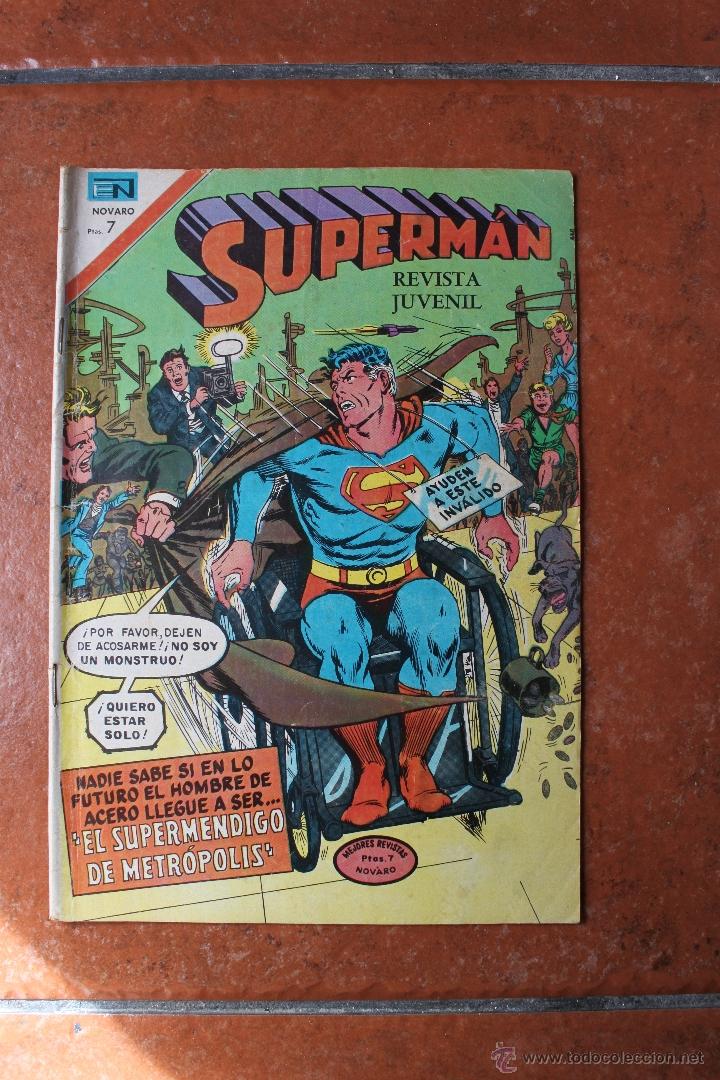 Tebeos: SUPERMAN N&ordm; 855 NOVARO A&Ntilde;O 1972 - Foto 1