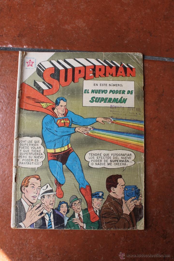 Tebeos: SUPERMAN N&ordm; 203: EL NUEVO PODER DE SUPERMAN; NOVARO A&Ntilde;O 1959 - Foto 1