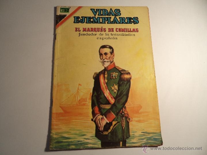 Tebeos: Vidas ejemplares. n&ordm; 260. Novaro. - Foto 1