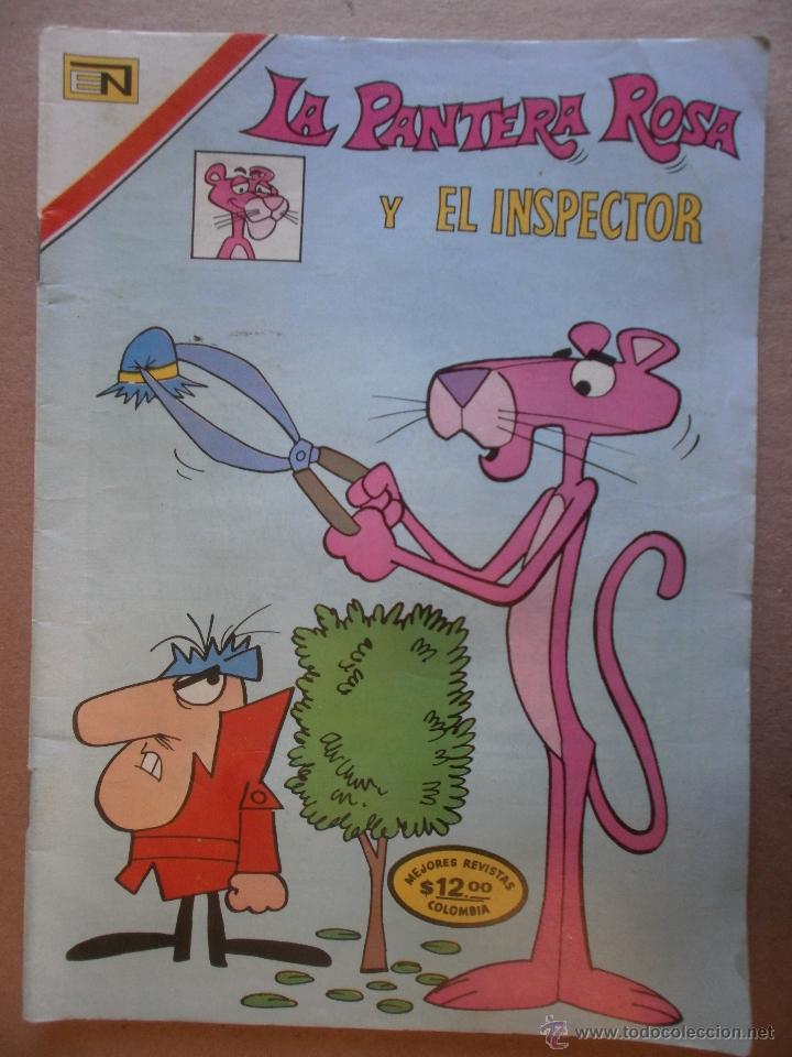 Livros de Banda Desenhada: LA PANTERA ROSA Y EL INSPECTOR # 8/172 NOVARO COLOMBIA 1980