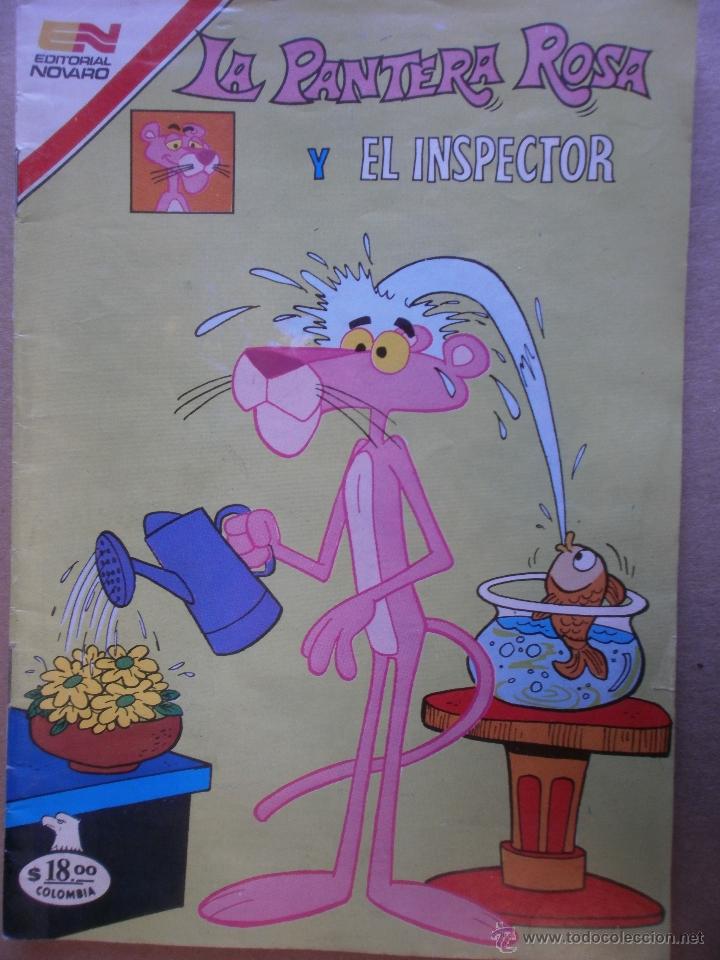 Livros de Banda Desenhada: LA PANTERA ROSA Y EL INSPECTOR  # 224/60 NOVARO COLOMBIA 1982