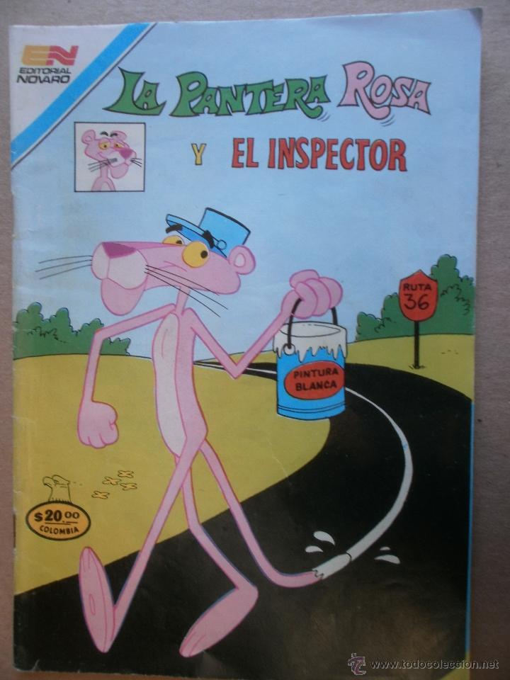 Livros de Banda Desenhada: LA PANTERA ROSA Y EL INSPECTOR  # 234/70 NOVARO COLOMBIA 1983