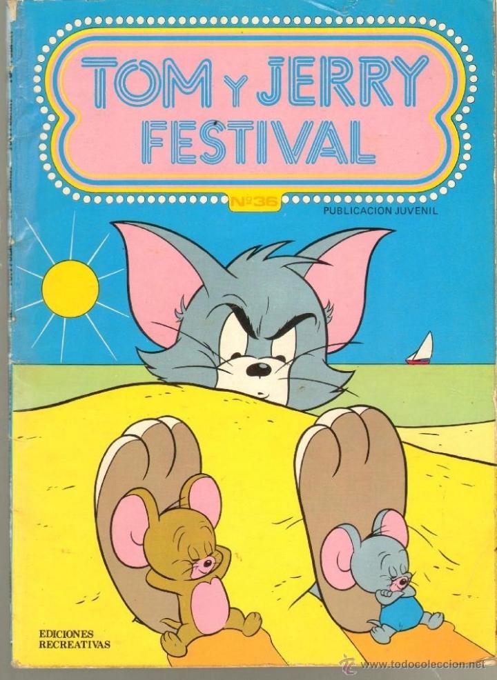 TEBEOS-COMICS CANDY - TOM Y JERRY 36 - ALBUM- ERSA - 1980 - RARO *BB99 (Tebeos y Comics - Novaro - Tom y Jerry)
