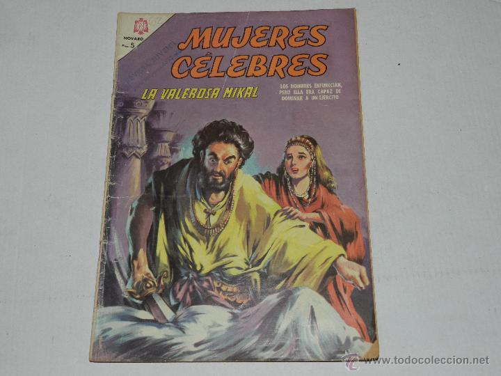 Comics: (M-9) MUJERES CELEBRES NUM 62 , EDT NOVARO 1966 , SE&Ntilde;ALES DE USO