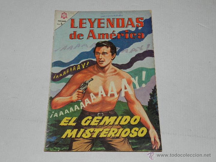 Comics: (M-9) LEYENDAS DE AMERICAS NUM 104 , EDT NOVARO 1964 , SE&Ntilde;ALES DE USO
