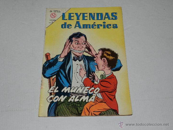 Comics: (M-9) LEYENDAS DE AMERICAS NUM 97 , EDT NOVARO 1964 , SE&Ntilde;ALES DE USO
