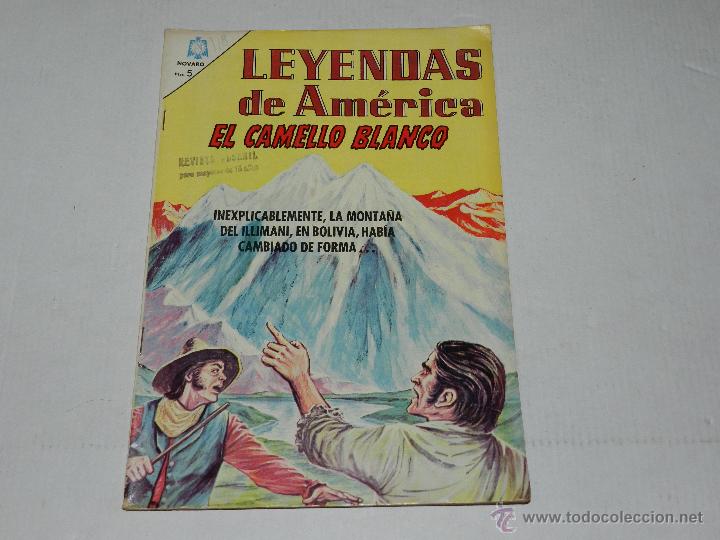 Comics: (M-9) LEYENDAS DE AMERICAS NUM 118 , EDT NOVARO 1965 , SE&Ntilde;ALES DE USO