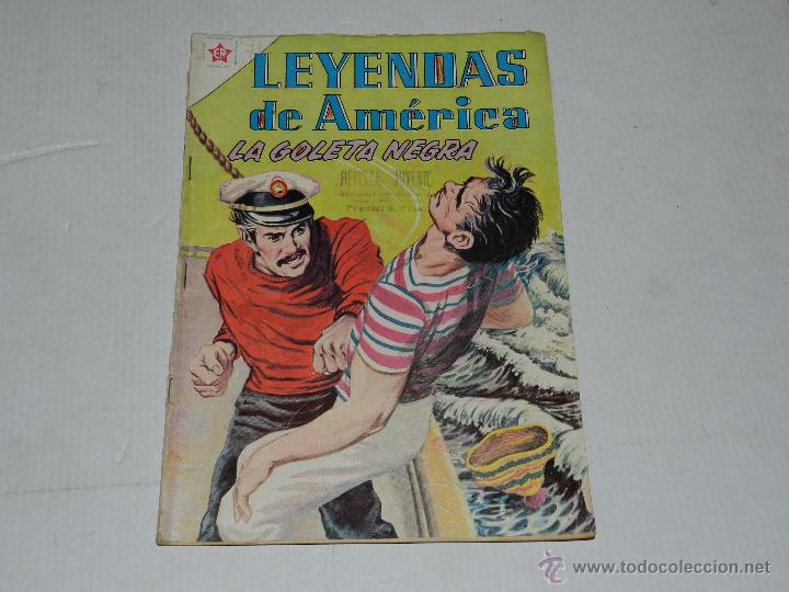 Livros de Banda Desenhada: (M-9) LEYENDAS DE AMERICAS NUM 71 , EDT NOVARO 1962 , SE&Ntilde;ALES DE USO