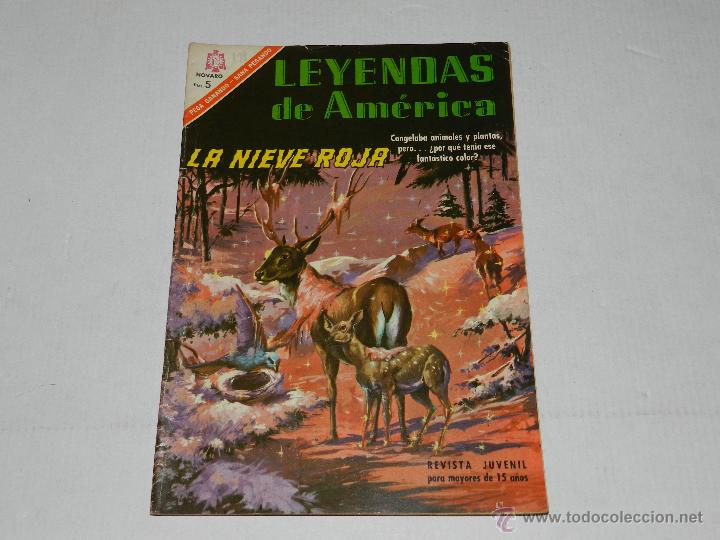 Tebeos: (M-9) LEYENDAS DE AMERICAS NUM 128 , EDT NOVARO 1966 , SE&Ntilde;ALES DE USO