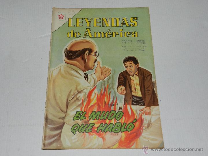 Tebeos: (M-9) LEYENDAS DE AMERICAS NUM 83 , EDT NOVARO 1963 , SE&Ntilde;ALES DE USO