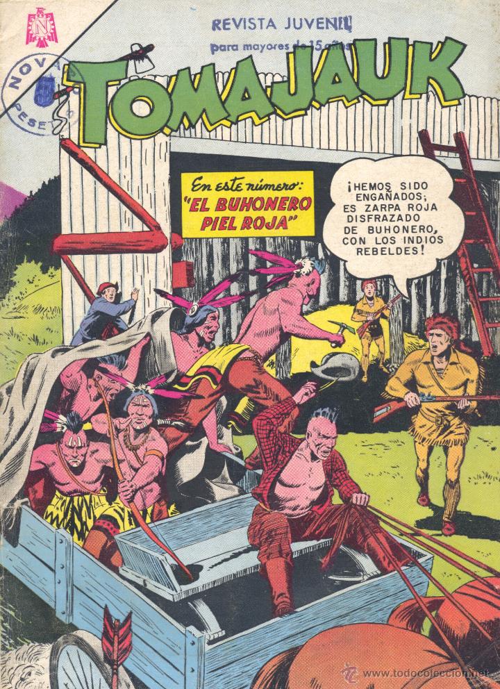 Tebeos: Tomajauk n&ordm;128. Novaro, 1966 - Foto 1