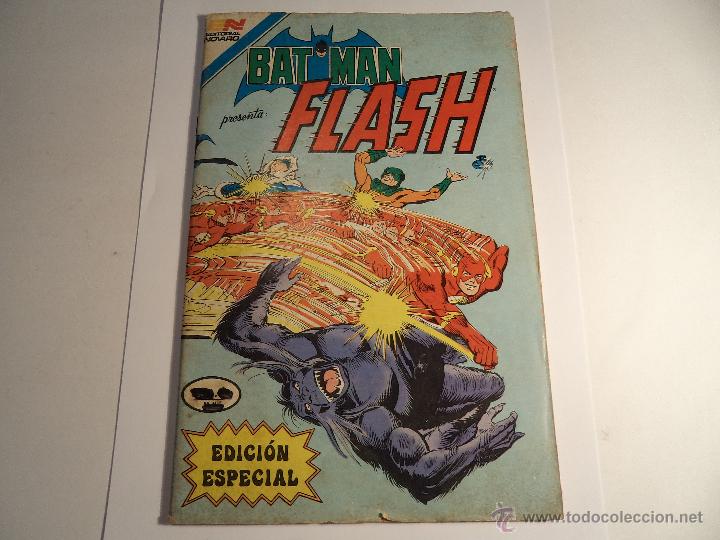 Tebeos: Batman presenta: Flash. Edici&oacute;n especial (64 pag). Novaro - Foto 1