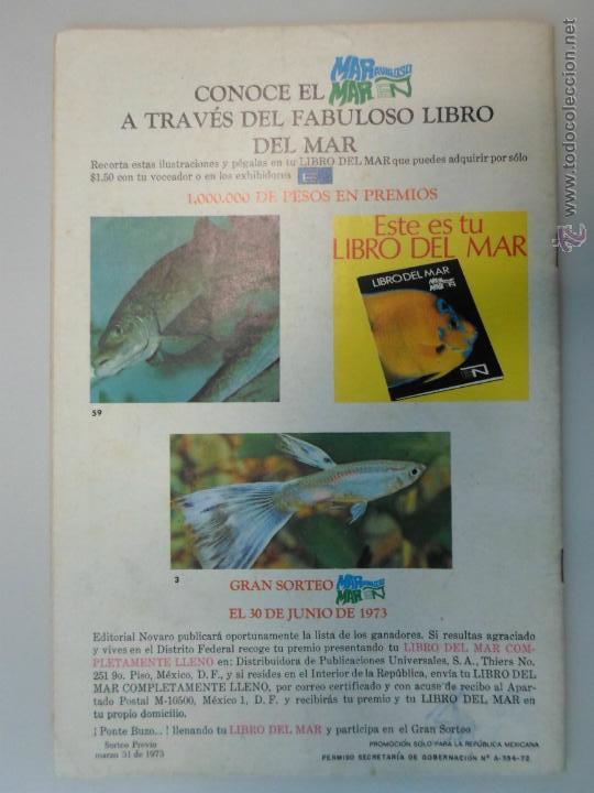Tebeos: FANTOMAS NOVARO # 125 - A&Ntilde;O 1973. LA SUPERDROGA DEL PROFESOR SEMO. IMPECABLE. - Foto 4