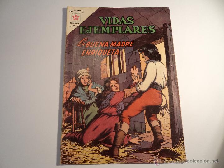 Tebeos: Vidas ejemplares. n&ordm; 156. Novaro (a-1) - Foto 1