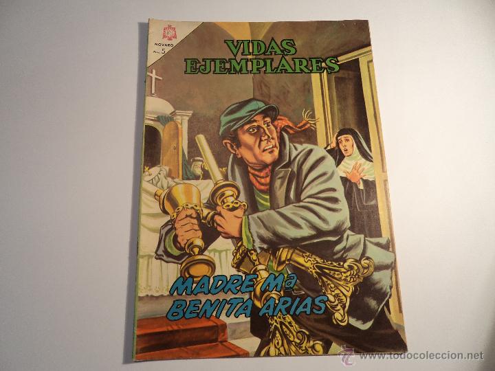 Tebeos: Vidas ejemplares. n&ordm; 196. Novaro (a-1) - Foto 1