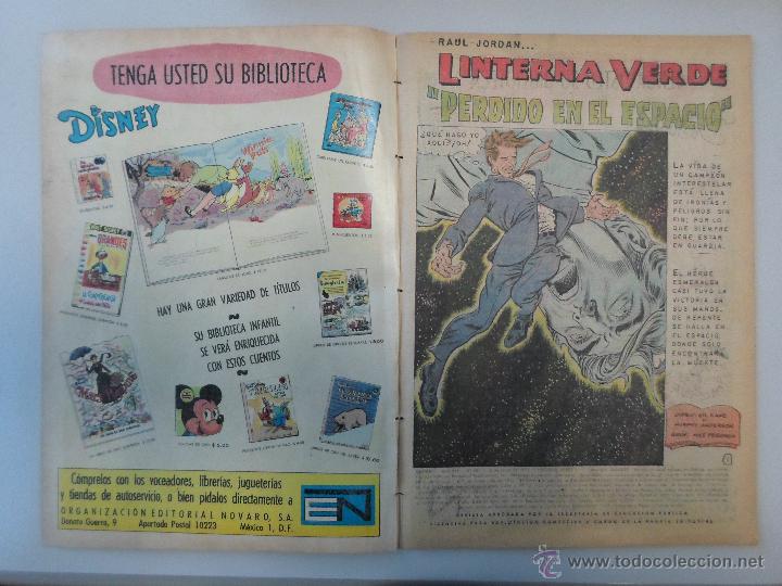 Tebeos: BATMAN LINTERNA VERDE NOVARO # 587 A&Ntilde;O 1971 - Foto 3