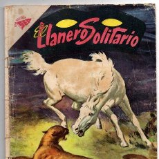 Tebeos: LLANERO SOLITARIO # 105 NOVARO 1961 & PLATA, EL POTRO LEGRO & EL AVISO. Lote 43392630