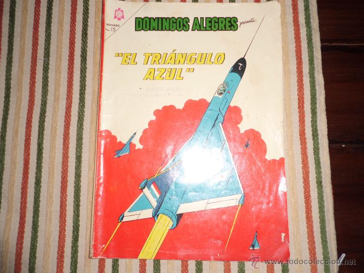 Tebeos: DOMINGOS ALEGRES EXTRAORDINARIO EL TRIANGULO AZUL - Foto 1