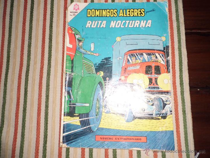 Tebeos: DOMINGOS ALEGRES EXTRAORDINARIO RUTA NOCTURNA - Foto 1