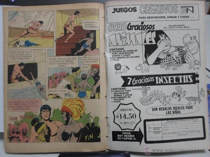 Tebeos: TARZAN DE LOS MONOS NOVARO NRO. 318 - Foto 3