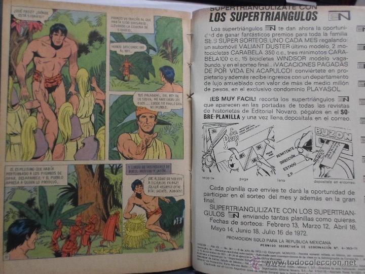 Tebeos: TARZAN DE LOS MONOS NOVARO NRO. 301 - Foto 3