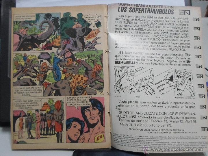 Tebeos: TARZAN DE LOS MONOS NOVARO NRO. 298 - Foto 3