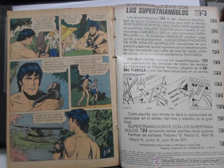 Tebeos: TARZAN DE LOS MONOS NOVARO NRO. 299 - Foto 3