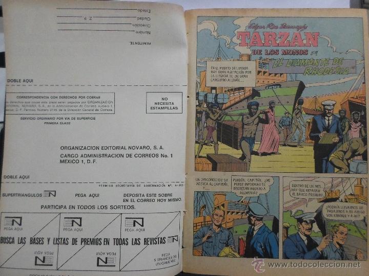 Tebeos: TARZAN DE LOS MONOS. NOVARO NRO. 305 - Foto 2
