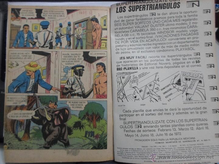 Tebeos: TARZAN DE LOS MONOS. NOVARO NRO. 305 - Foto 3