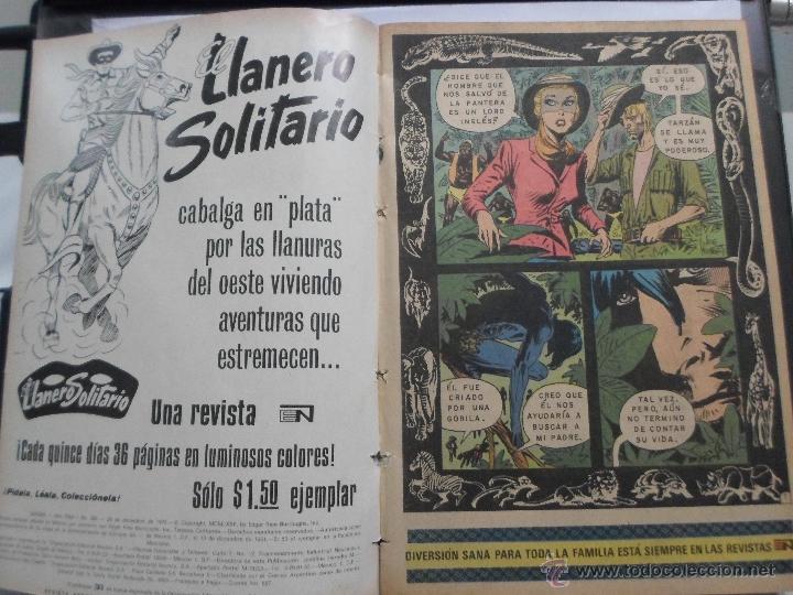 Tebeos: TARZAN DE LOS MONOS. NOVARO NRO. 326 - Foto 2