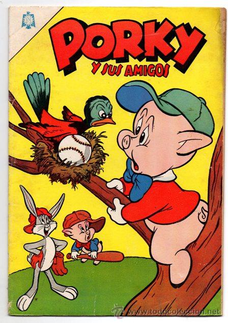 PORKY Y SUS AMIGOS # 172 NOVARO 1966 PATO LUCAS, PETUNIA BUGS BUNNY MUY BUEN ESTADO (Tebeos y Comics - Novaro - Porky)
