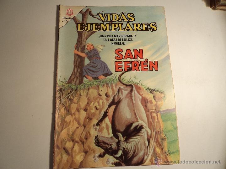 Tebeos: Vidas ejemplares. n&ordm; 215. Novaro - Foto 1