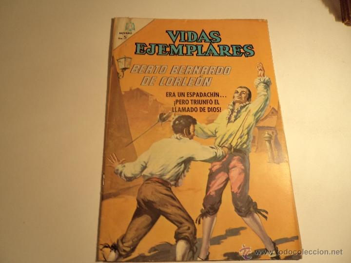 Tebeos: Vidas ejemplares. n&ordm; 212. Novaro - Foto 1