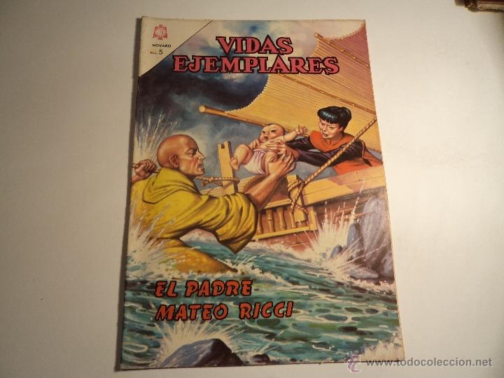 Tebeos: Vidas ejemplares. n&ordm; 207. Novaro - Foto 1