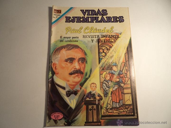 Tebeos: Vidas ejemplares. n&ordm; 315. Novaro - Foto 1