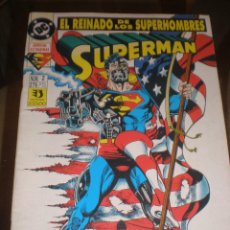 Tebeos: SUPERMAN EL HOMBRE DE ACERO Nº 2 EDICIONES ZINCO EL REINADO DE LOS SUPERHOMBRES,