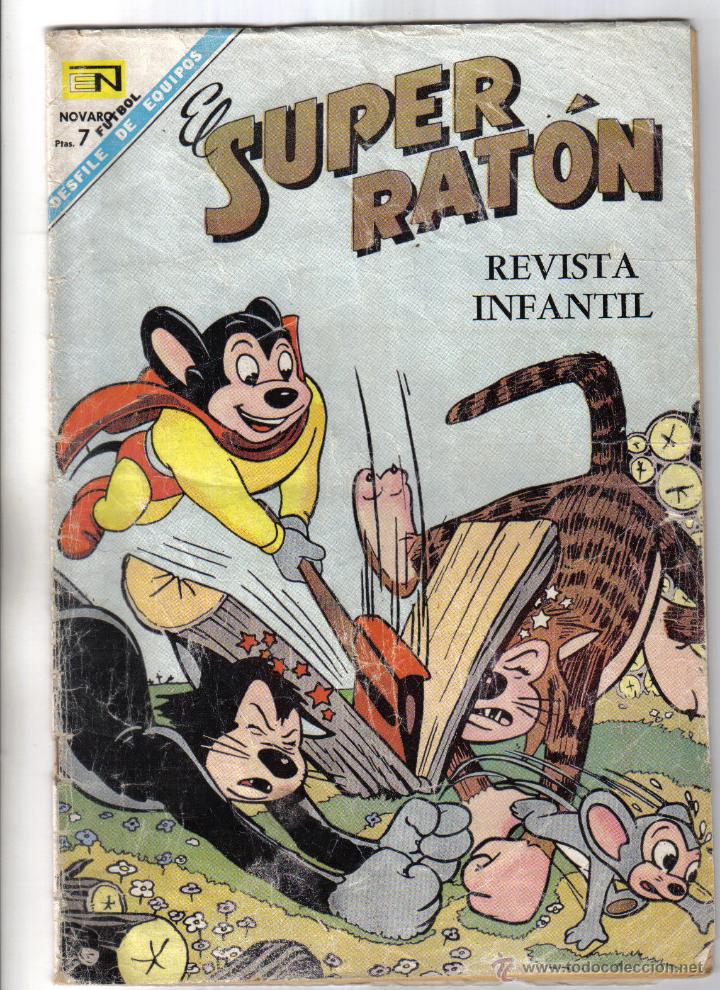 Comics: EL SUPER RATON N&ordm; 188 A&Ntilde;O XVI 1 DE MARZO 1968 - NOVARO EDITADO EN MEXICO