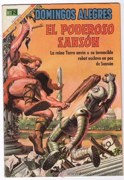Tebeos: DOMINGOS ALEGRES # 773 NOVARO 1969 EL PODEROSO SANSON MIGHTY SAMSON # 9 EXCELENTE - Foto 1