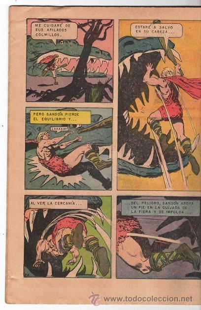 Tebeos: DOMINGOS ALEGRES # 857 NOVARO 1970 EL PODEROSO SANSON MIGHTY SAMSON # 16 EXCELENTE - Foto 3