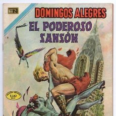 Tebeos: DOMINGOS ALEGRES # 870 NOVARO 1970 EL PODEROSO SANSON MIGHTY SAMSON # 18 EXCELENTE. Lote 47718862