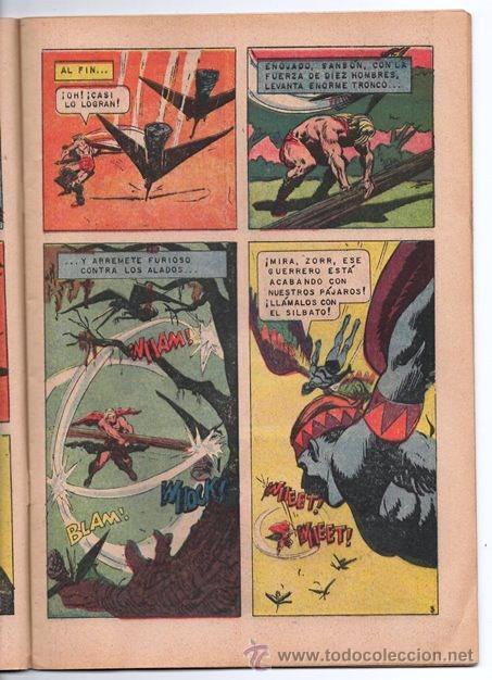 Tebeos: DOMINGOS ALEGRES # 870 NOVARO 1970 EL PODEROSO SANSON MIGHTY SAMSON # 18 EXCELENTE - Foto 2