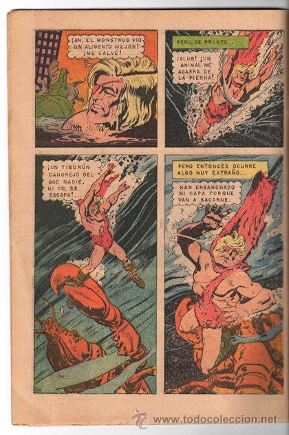 Tebeos: DOMINGOS ALEGRES # 878 NOVARO 1971 EL PODEROSO SANSON MIGHTY SAMSON # 19 BUEN ESTADO - Foto 3