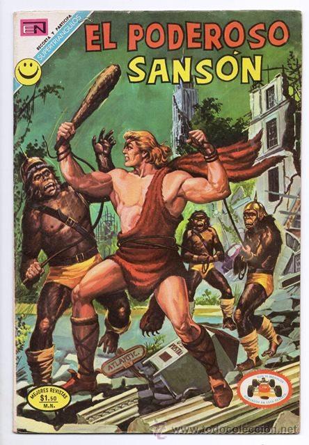 Tebeos: EL PODEROSO SANSON # 4 NOVARO 1972 PANICO MIGHTY SAMSON EXCELENTE - Foto 1