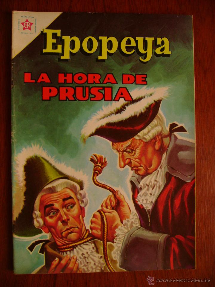 Tebeos: Epopeya n° 48 - La hora de Prusia - Original editorial Novaro - Foto 1 - 47913468
