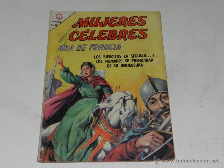 Tebeos: (M-9) MUJERES CELEBRES ANA DE FRANCIA NUM 61 , EDT NOVARO 1966 , SE&Ntilde;ALES DE USO