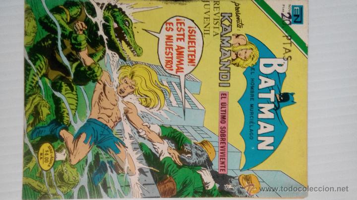 Tebeos: comic antiguo batman novaro  serie aguila - Foto 1