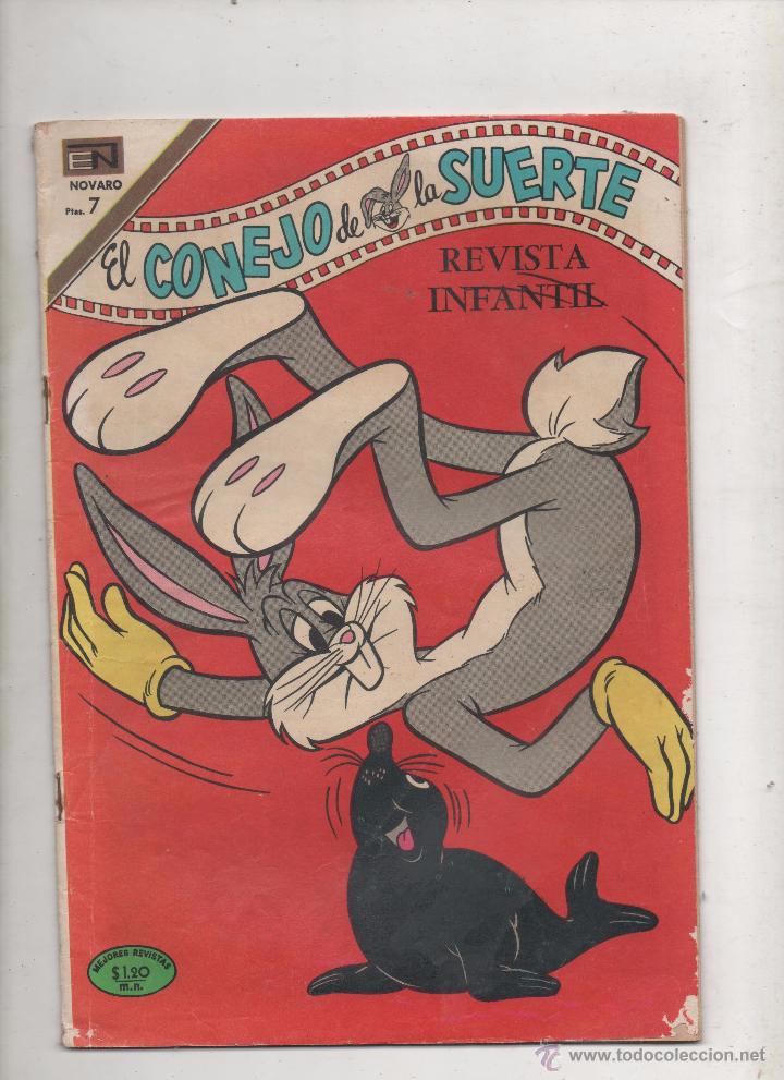 Tebeos: EL CONEJO DE LA SUERTE N&ordm; 370. NOVARO 1971.DA - Foto 1